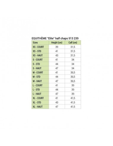 Polaina Equitheme Elite | Marrón
