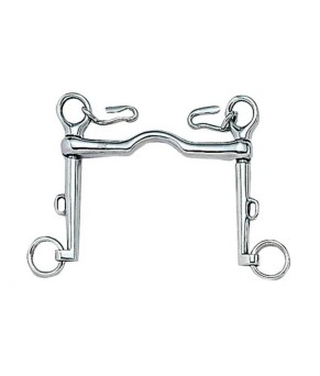 Bocado polo movible inoxidable 21253