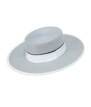 Sombrero cañero 220 gr | Lana | Plata