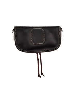 Bolso Rociero Cierre Cairel Liso | Oscuro