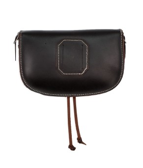 Bolso Rociero Ribete | Engrasado-blanco