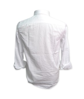Camisa Slim Fit de algodón ML 42520 | Blanco