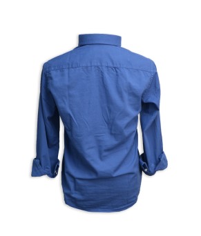 Camisa Slim Fit de algodón ML 42520 | Azul