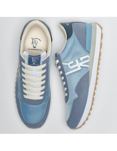 ZAPATILLA BERNA 'LA GARROCHA' | CELESTE