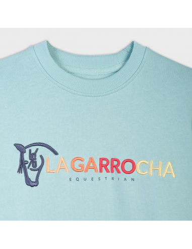 Sudadera Equestrian 'La Garrocha' | Agua Sudadera Equestrian 'La Garrocha' | Agua