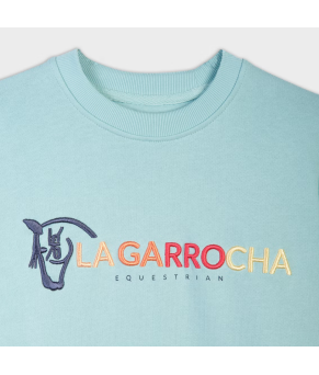 Sudadera Equestrian 'La Garrocha' | Agua