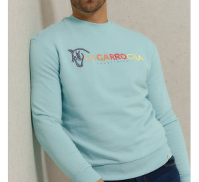 Sudadera Equestrian 'La Garrocha' | Agua