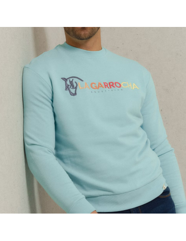 Sudadera Equestrian 'La Garrocha' | Agua Sudadera Equestrian 'La Garrocha' | Agua