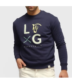 Sudadera LG 'La Garrocha' | Marino