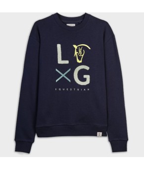 Sudadera LG 'La Garrocha' | Marino
