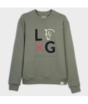 Sudadera LG 'La Garrocha' | Salvia