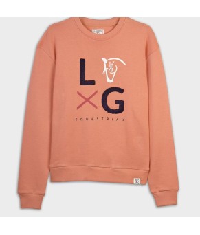 Sudadera LG 'La Garrocha' | Salmón