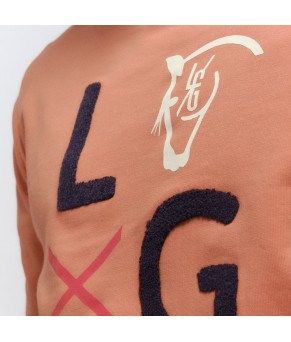Sudadera LG 'La Garrocha' | Salmón