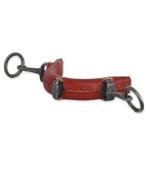 Muserola fragua forrada 'Los Nietos Dressage' | Pilares medianos