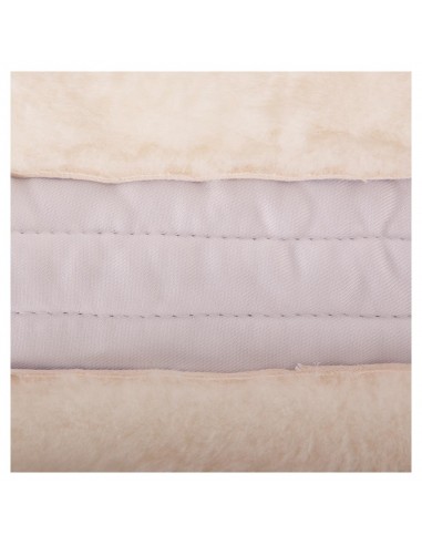 Mantilla de algodón con borrego BR