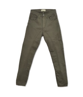 Pantalón para montar vaquero elástico| Verde
