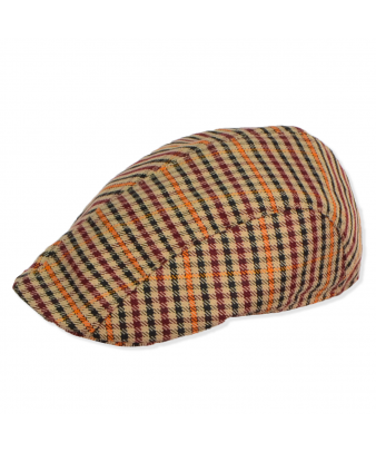 Gorra unisex de cuadros 2319