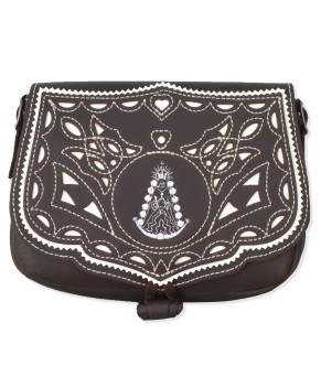 BOLSO ROCIERO MOÑA | ENGRASADO FONDO BLANCO