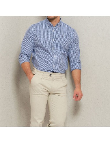 Camisa La Garrocha Vichy | Marino