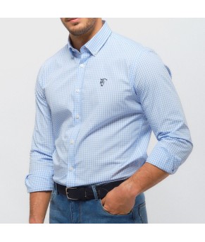 Camisa La Garrocha Castela | Celeste