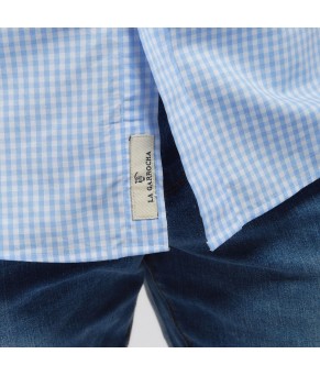 Camisa La Garrocha Castela | Celeste