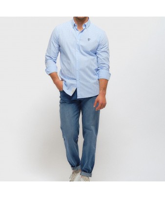 Camisa La Garrocha Castela | Celeste