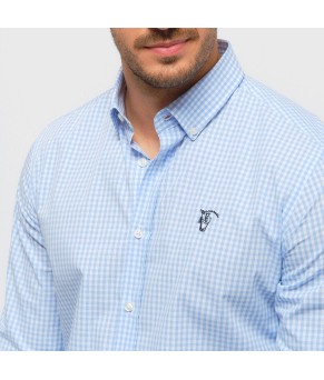 Camisa La Garrocha Castela | Celeste