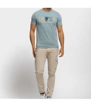 CAMISETA LETTERS | ZAFIRO