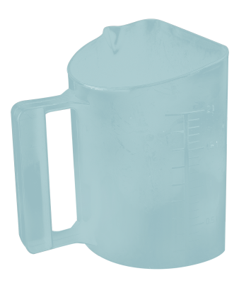 Cazo medidor para saco