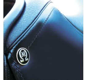 Silla de montar inglesa Omega Doma puentes intercambiables | Negro