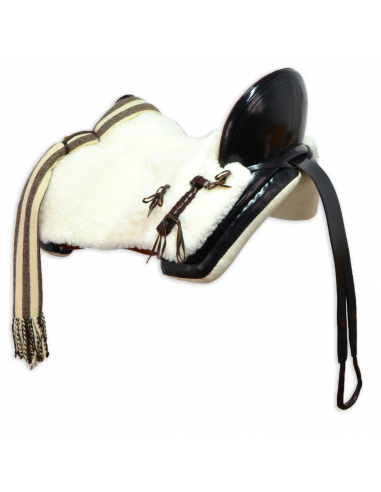 Silla de montar vaquera de fibra...