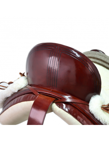 Silla de montar vaquera de fibra...