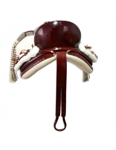 Silla de montar vaquera de fibra...