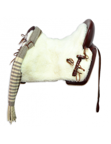 Silla de montar vaquera de fibra...