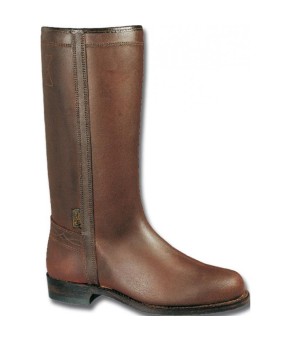 Botas de serraje natural | Color castaño