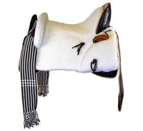 Silla de montar vaquera mixta 'Initium'| Negra