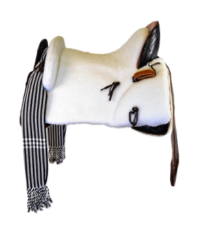 Silla de montar vaquera mixta 'Initium'| Negra