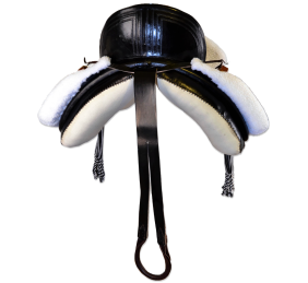 Silla de montar vaquera mixta 'Initium'| Negra