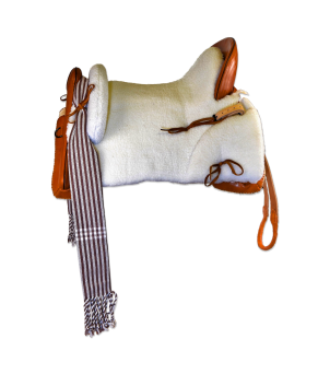 Silla de montar vaquera mixta 'Initium'| Avellana