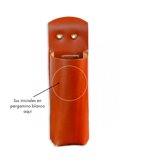 Portavasos para silla vaquera Los Nietos | Personalización pergamino