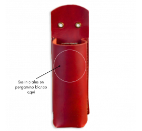 Portavasos para silla vaquera Los Nietos | Personalización pergamino