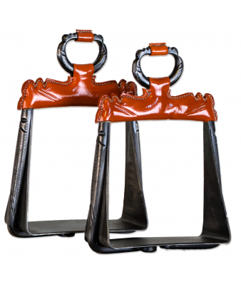 Estribo vaquero corto 'Los Nietos' | Fragua antideslizante