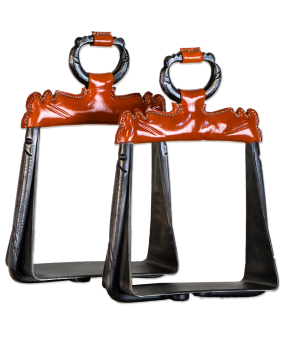 Estribo vaquero corto 'Los Nietos' | Fragua antideslizante