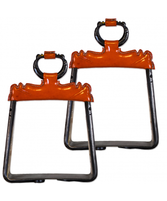 Estribo vaquero corto 'Los Nietos' | Fragua antideslizante