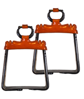 Estribo vaquero corto 'Los Nietos' | Fragua antideslizante