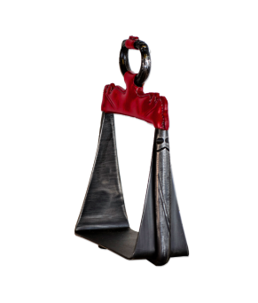 Estribo vaquero corto para amazonas 'Los Nietos' | Fragua antideslizante