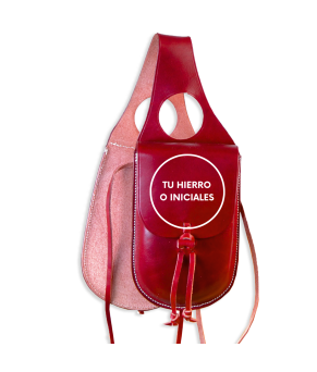 Alforja de perilla 'Los Nietos' | Personalización pergamino