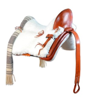 Silla de montar vaquera 'María' | Avellana