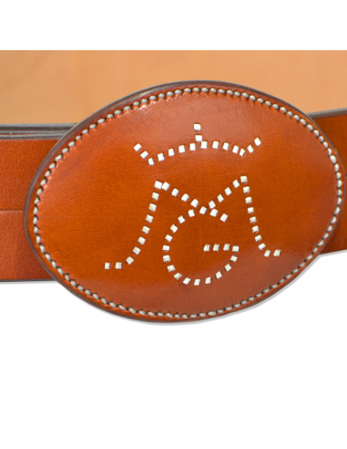 Cinturón 'Los Nietos' con hebilla...