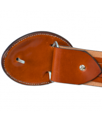 Cinturón "Los Nietos" con hebilla ovalada | Pergamino